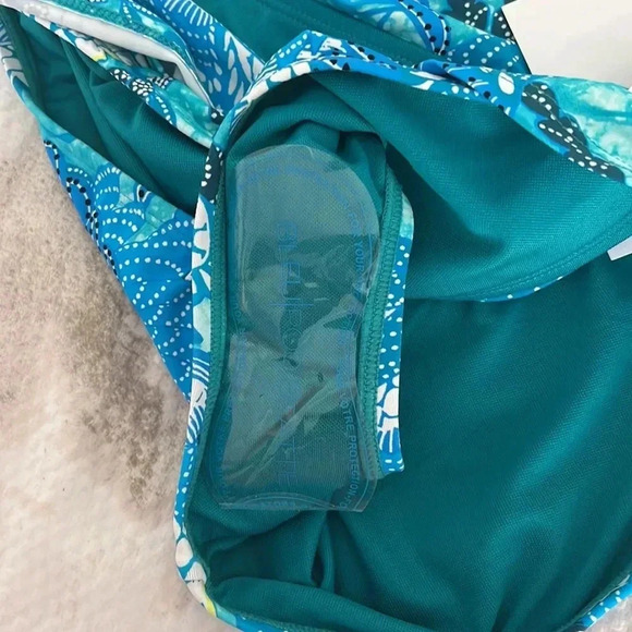 Bleu Rod Beattie Paradise Found Underwire Molded Bikini Top and Bottom Size 6 - Picture 11 of 12